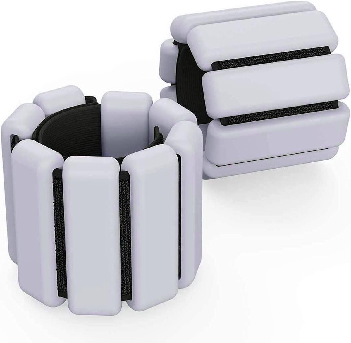 Verstelbare Pols- en Enkelgewichten Set van 2 Stuks voor Oefening Wandelen Joggen Yoga Aerobics Pilates Fitness gewichtsvest
