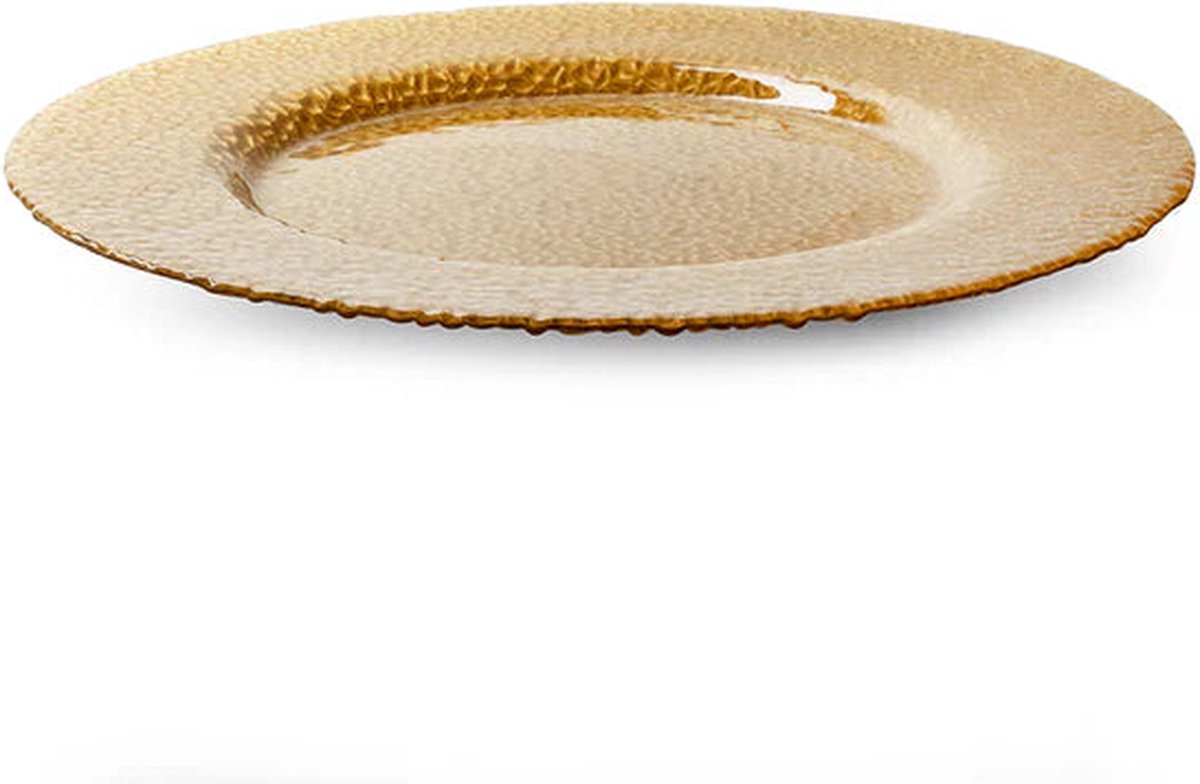Onderbord 'celena' goud d32 cm