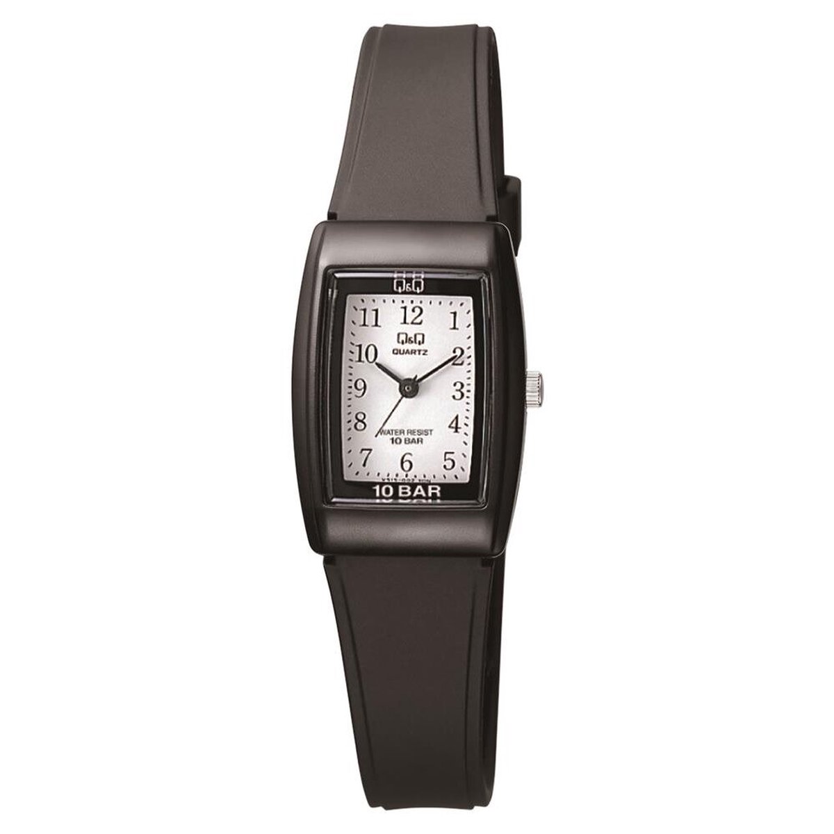 QQ by Citizen - VP31J002Y dames horloge - 22 mm - Zwart