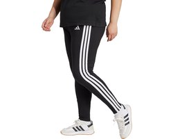 adidas Sportswear Essentials 3-Stripes Katoenen Legging (Grote Maat) - Dames - Zwart