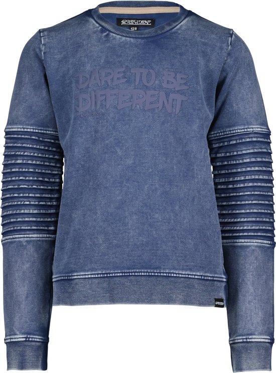 4PRESIDENT Sweater jongens - Navy - Maat 116 - Jongens trui