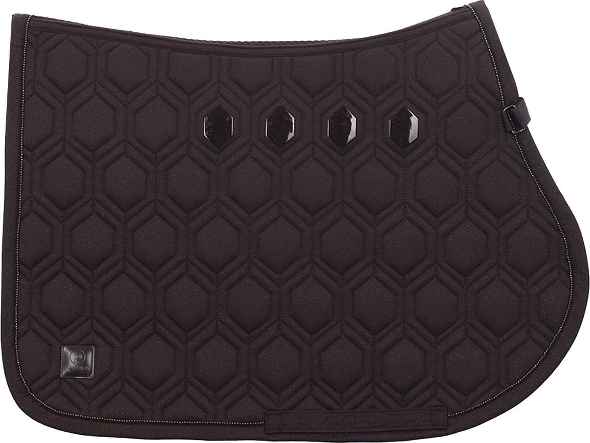 Eskadron Zadeldek Eskadron Platinum Sparkle Emblem Veelzijdigheid Donkerbruin
