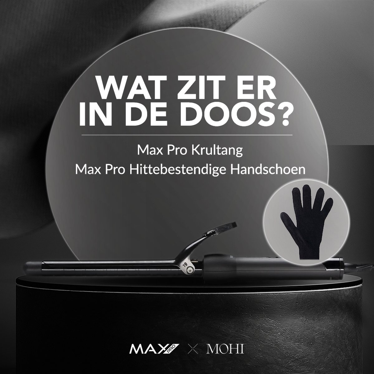 Max Pro Clip Curler 19mm - 33 Warmtestanden - Verstelbare - afbeelding 3