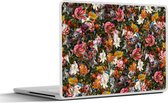 Autocollant pour ordinateur portable - 12,3 pouces - Fleurs - Papillon - Design - Art - Abstrait - Peinture - Maîtres anciens - 30x22cm - Autocollants pour ordinateur portable - Skin pour ordinateur portable - Housse