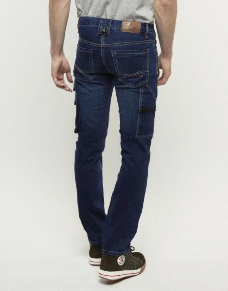 247 Jeans Spijkerbroek Rhino S20 Blauw - Werkkleding - 36/34