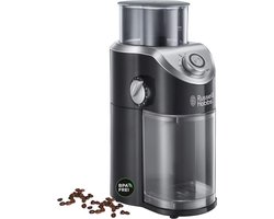 Koffiemolen met Variabele Maalinstellingen voor 2 tot 12 Koppen - 100 Gram Bonenreservoir