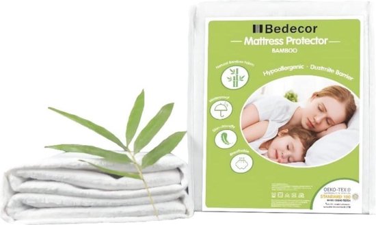 Bedecor -Tencel Waterdichte Matrasbeschermer 100x200cm