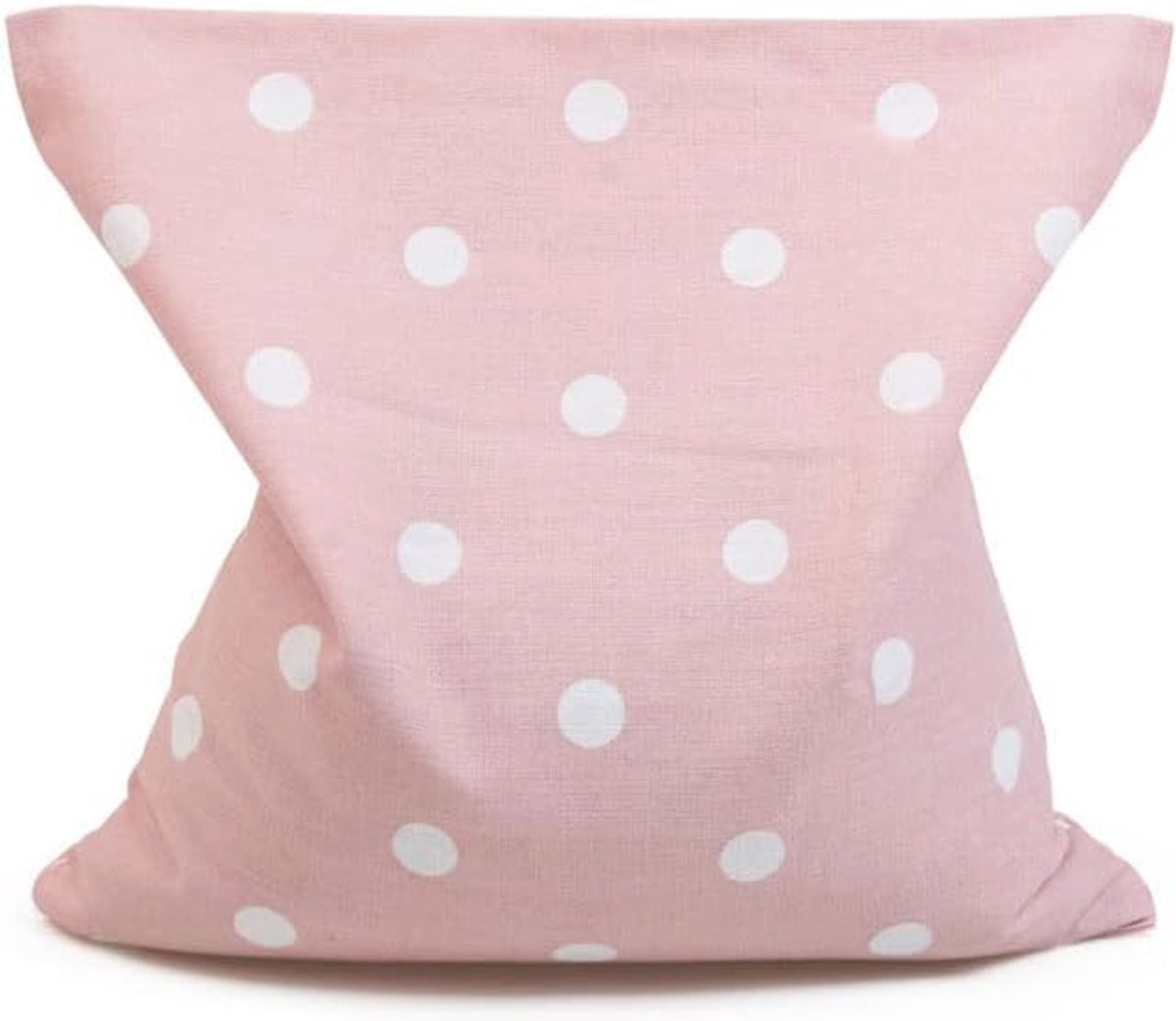 Goedkoopste Warmtekussen voor nek en rug - 1 stuk - roze stippen - 100 katoen - 19 x 19 cm