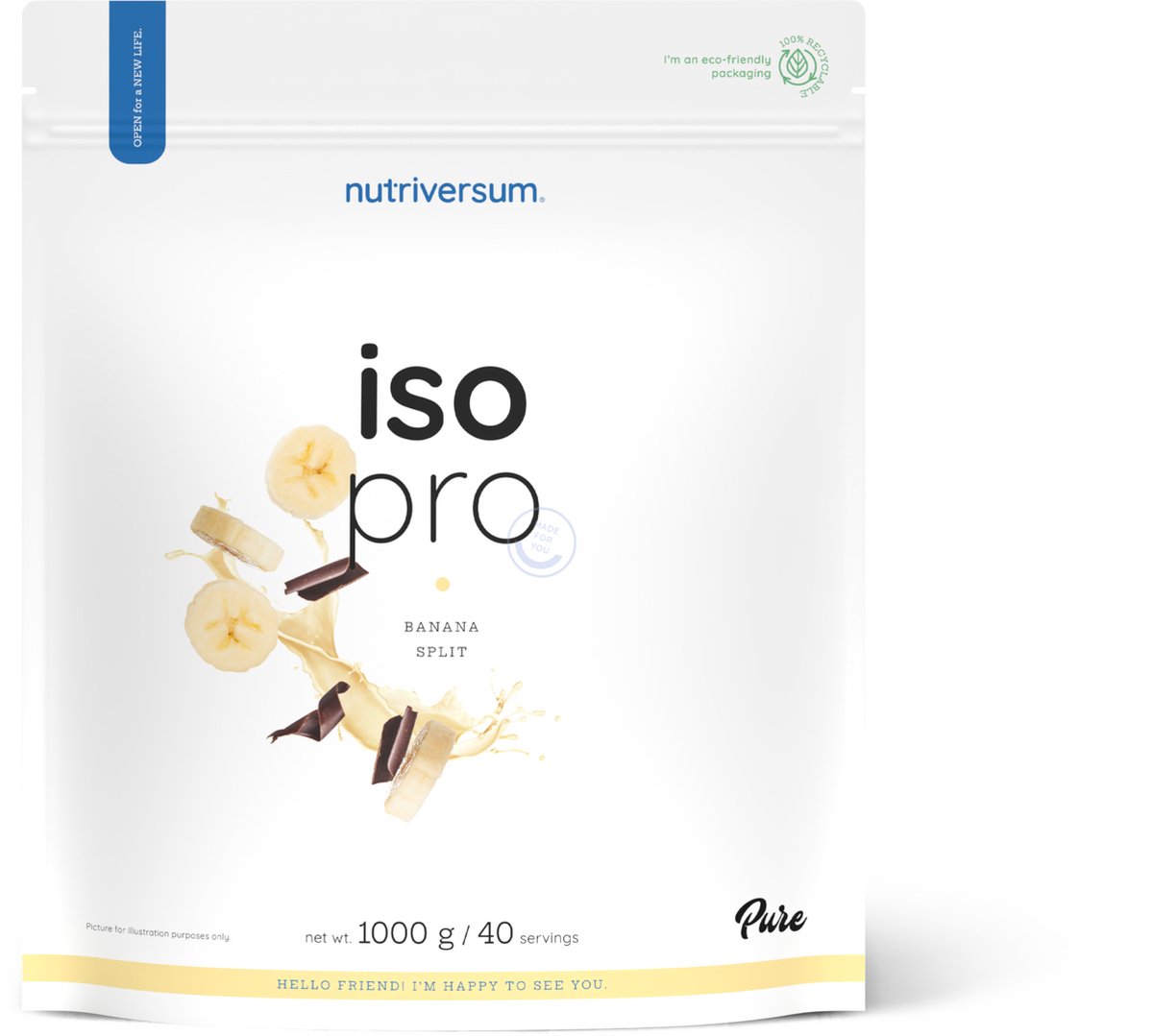 Goedkoopste Nutriversum | IsoPro | Whey protein isolate | Sour Cherry Yoghurt | 1kg 40 servings | Instant | Eiwit shake | Proteïne shake | Eiwitten | Whey Proteïne | Supplement | Isolaat | Nutriworld