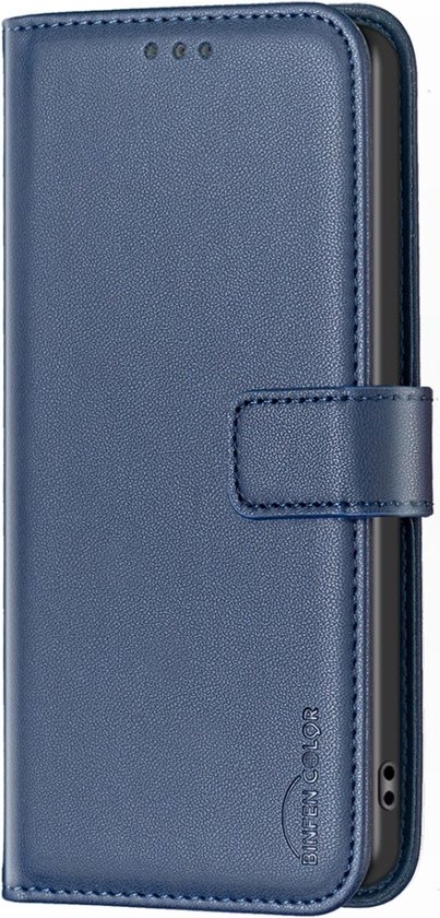 BINFEN Case - Convient pour Samsung Galaxy A16 5G Case - BINFEN Book Case - Blauw