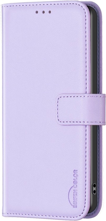 BINFEN Case - Convient pour Samsung Galaxy A16 5G Case - BINFEN Book Case - Lavande