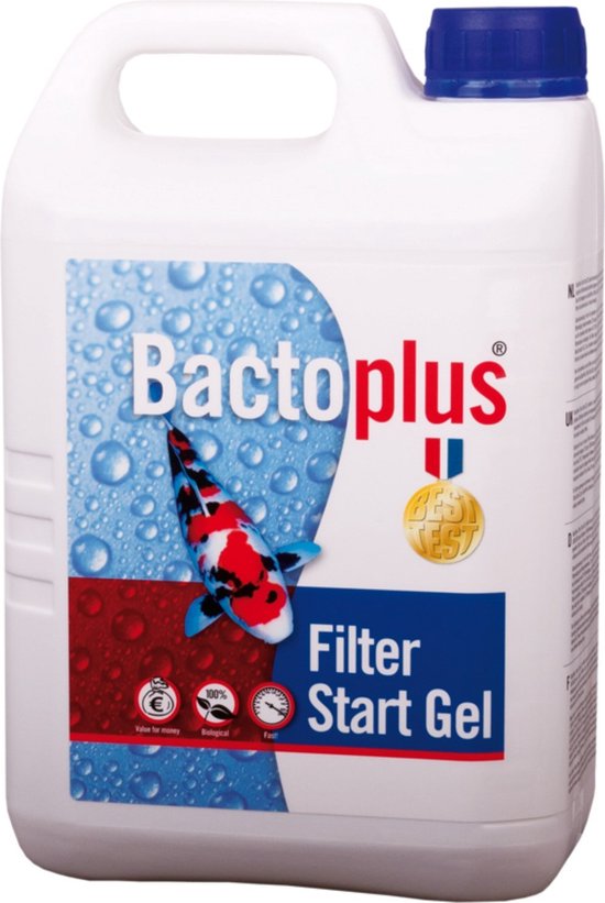 Bactoplus Filterstart Gel 2.5L - Vijver - Vijveronderhoud Bacteriën, opstart en onderhoud bacteriën