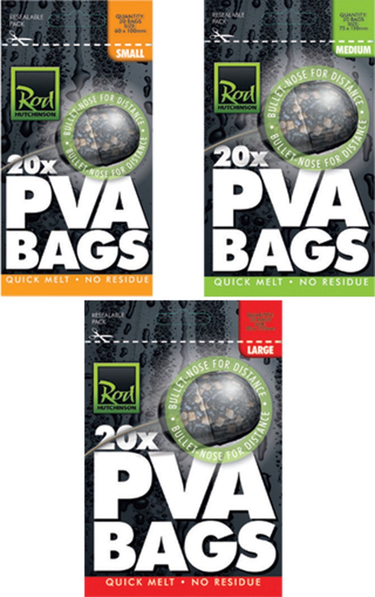 Rod Hutchinson PVA Bags Large