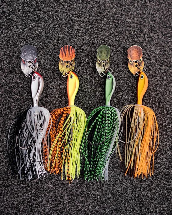 Rapala Rap-V Pike Bladed Jig 17Gr Firetiger - FT van Rapala — afbeelding 2