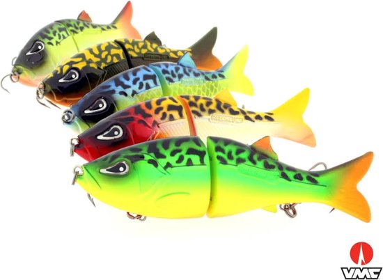 Rozemeijer Swim & Jerk 14cm - 48g - haak 1 - Kleur : SRH van Rozemeijer — afbeelding 2