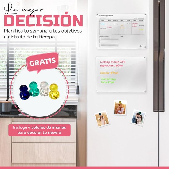 Vind magneetbord weekplanner op - april 2026