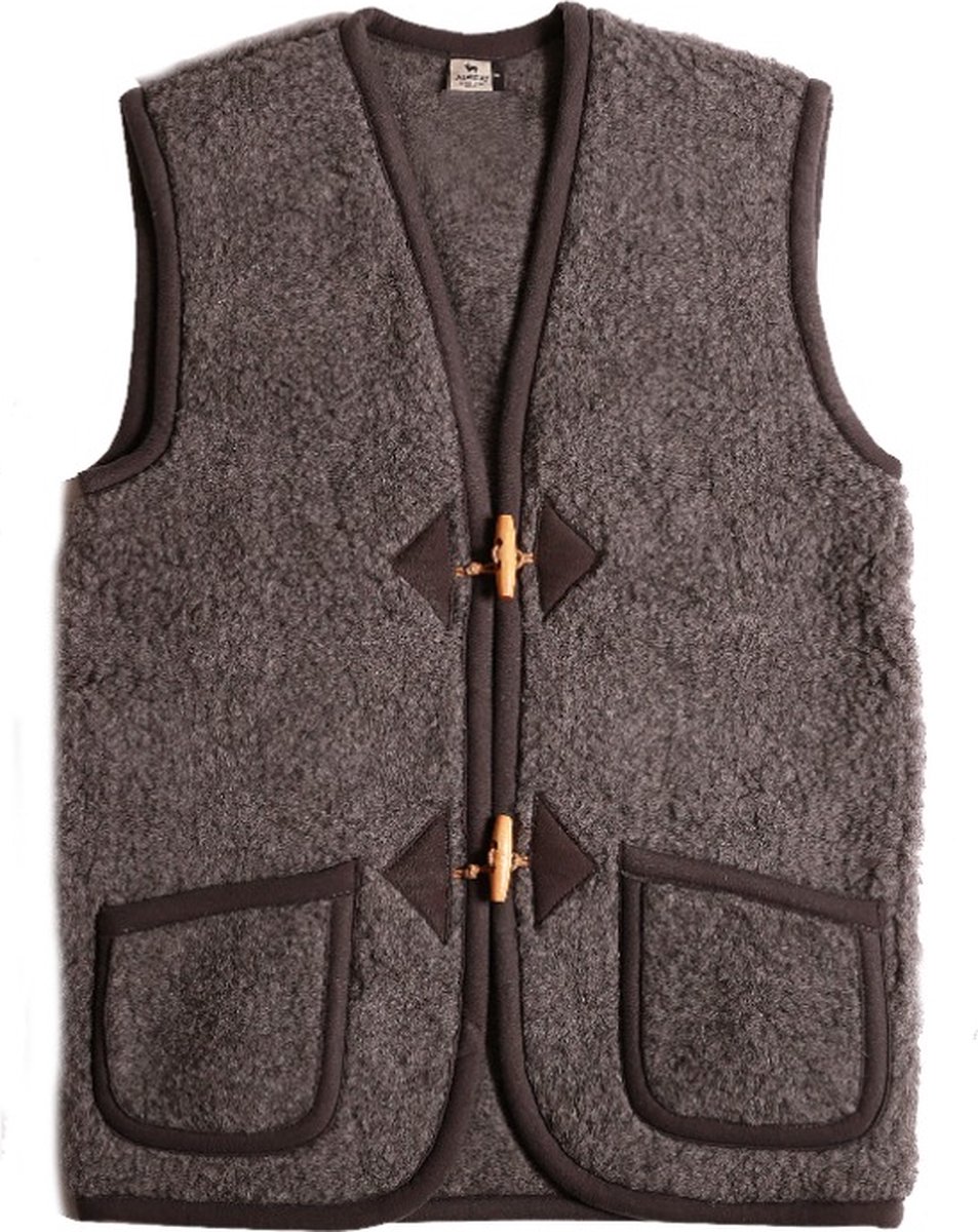 Alwero bodywarmer Alpen ADULT Antraciet S