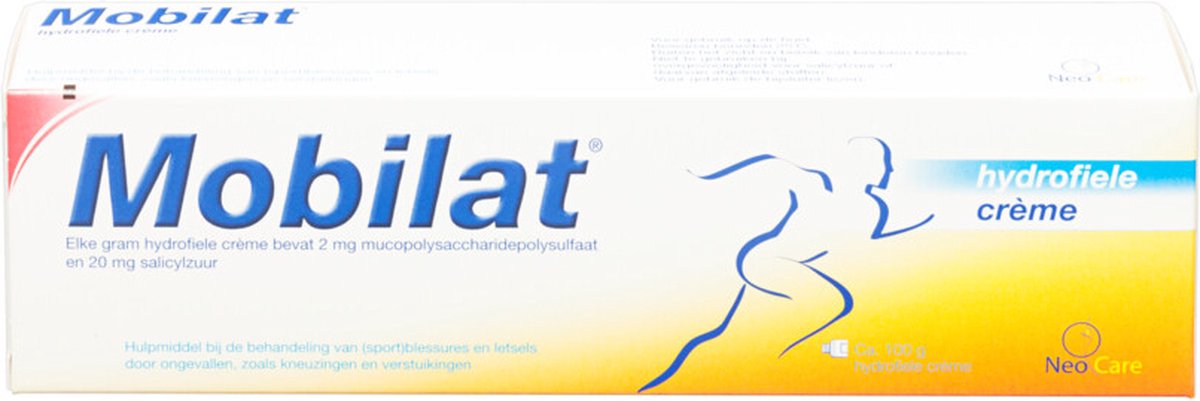 Goedkoopste Healthypharm Mobilat Hydrofiele Crème - 1 x 100 gr