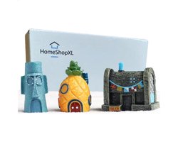 Aquarium Decoratie MINI - Ornamenten - Set van 3 - BPK