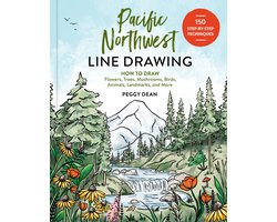 Pacific Northwest Line Drawing