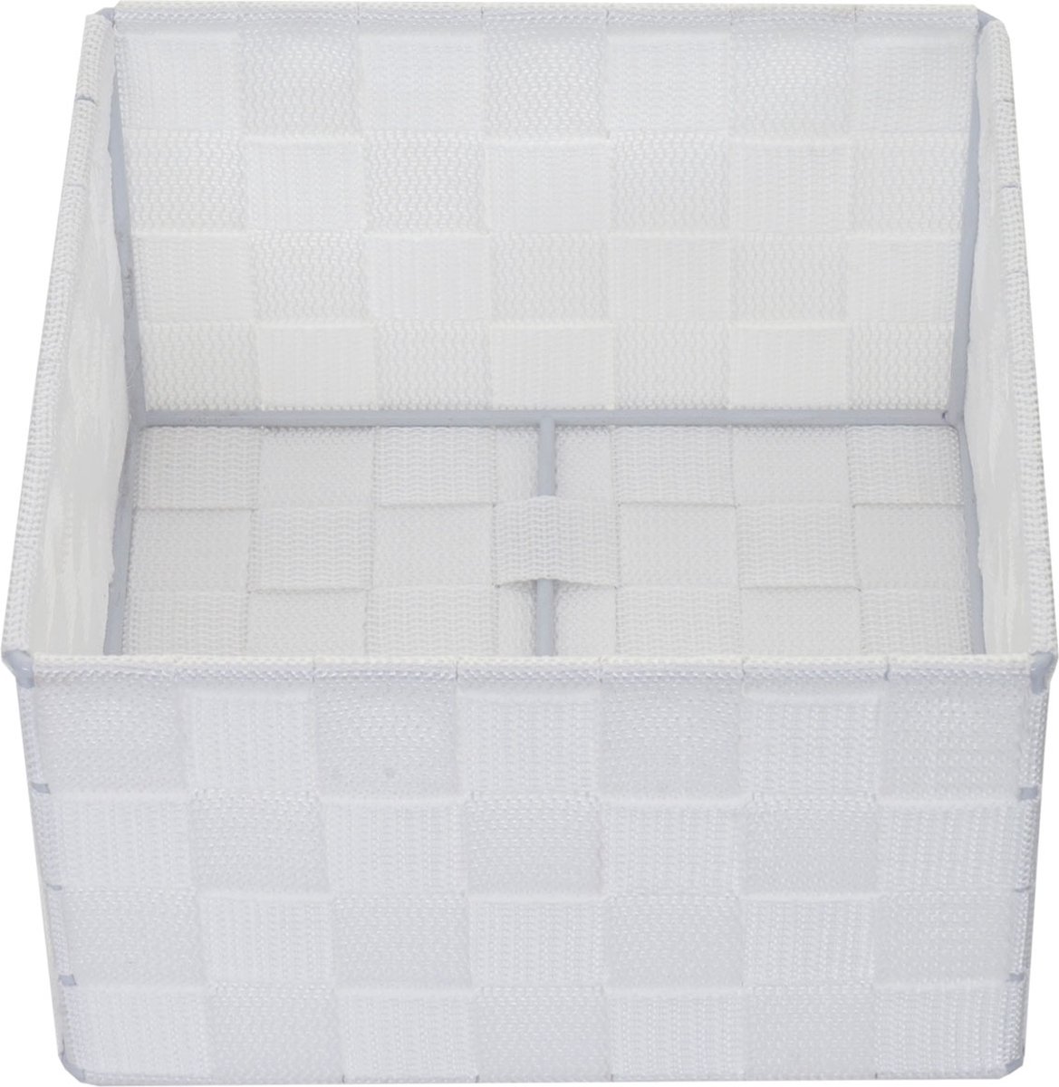 Opbergmand MCW-C37, decoratieve opbergmand opbergmand decoratie 12x19x19cm ~ wit
