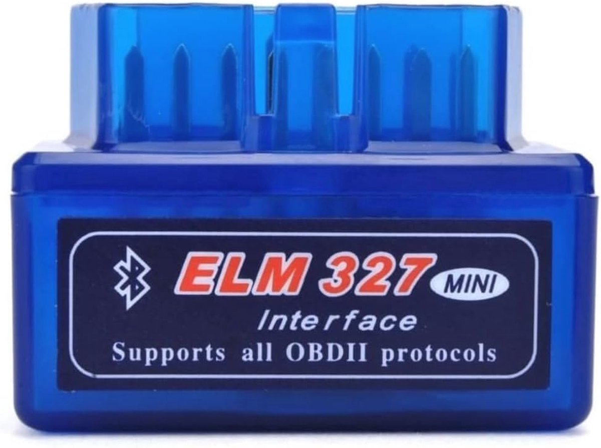 Mini OBD2 Bluetooth Auto-Diagnose Scanner - Eenvoudige Verbinding met Smartphone voor Benzinevoertuigen