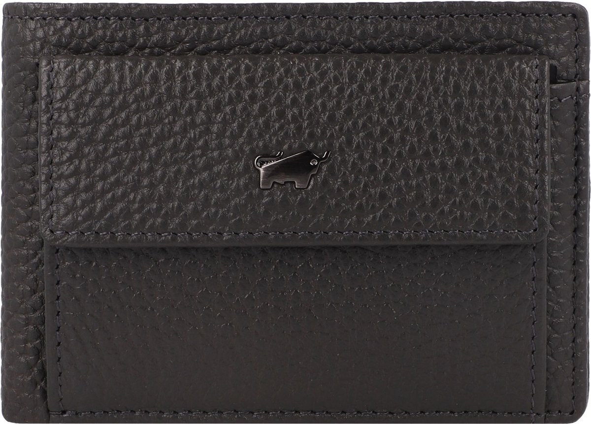Braun Büffel Theo Portemonnee RFID-bescherming Leer 11 cm