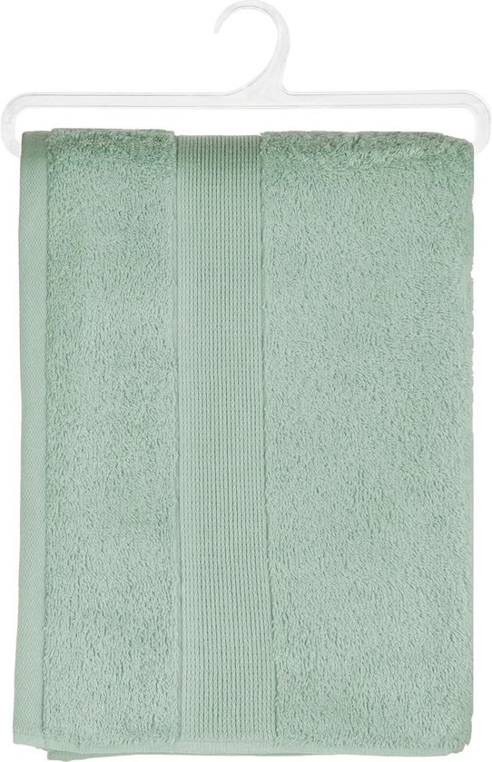 Atmosphera Serviette de bain Towelmaster - 4x - vert menthe - luxe - 70 x 130 cm - coton - 450 grammes - serviette de bain