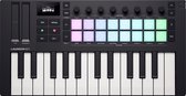 Novation Launchkey Mini 25 MK4 - Compacte MIDI Keyboard Controller - 25 Mini-Toetsen - 16 FSR Pads - OLED Display - USB
