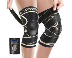 Instelbare Kniebrace voor Dames en Heren - Compressie Kniesteun voor Pijnverlichting en Herstel