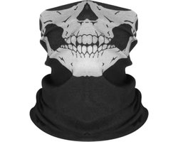 Scoby - Stoere Skull Gezichtsmasker - Bivakmuts - Ski Masker - Face Masker - Motor Kleding - Motor Accessoires - Winddicht - Unisex - Halloween - 2 Stuks