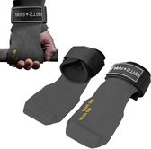 Sangles De Traction En Cuir - Double Couche Avec Dos En Silicone - Réglables Pour Haltérophilie, Tractions - Pour Hommes Et Femmes