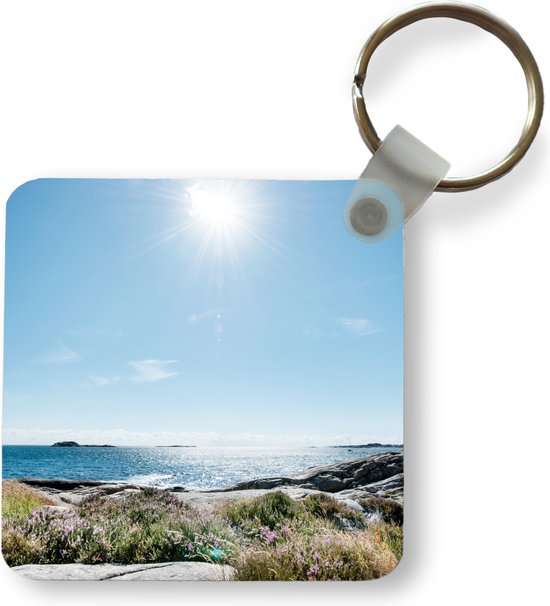 Porte-clés - Cadeaux à distribuer - Plage - Nature - Soleil - Plastique