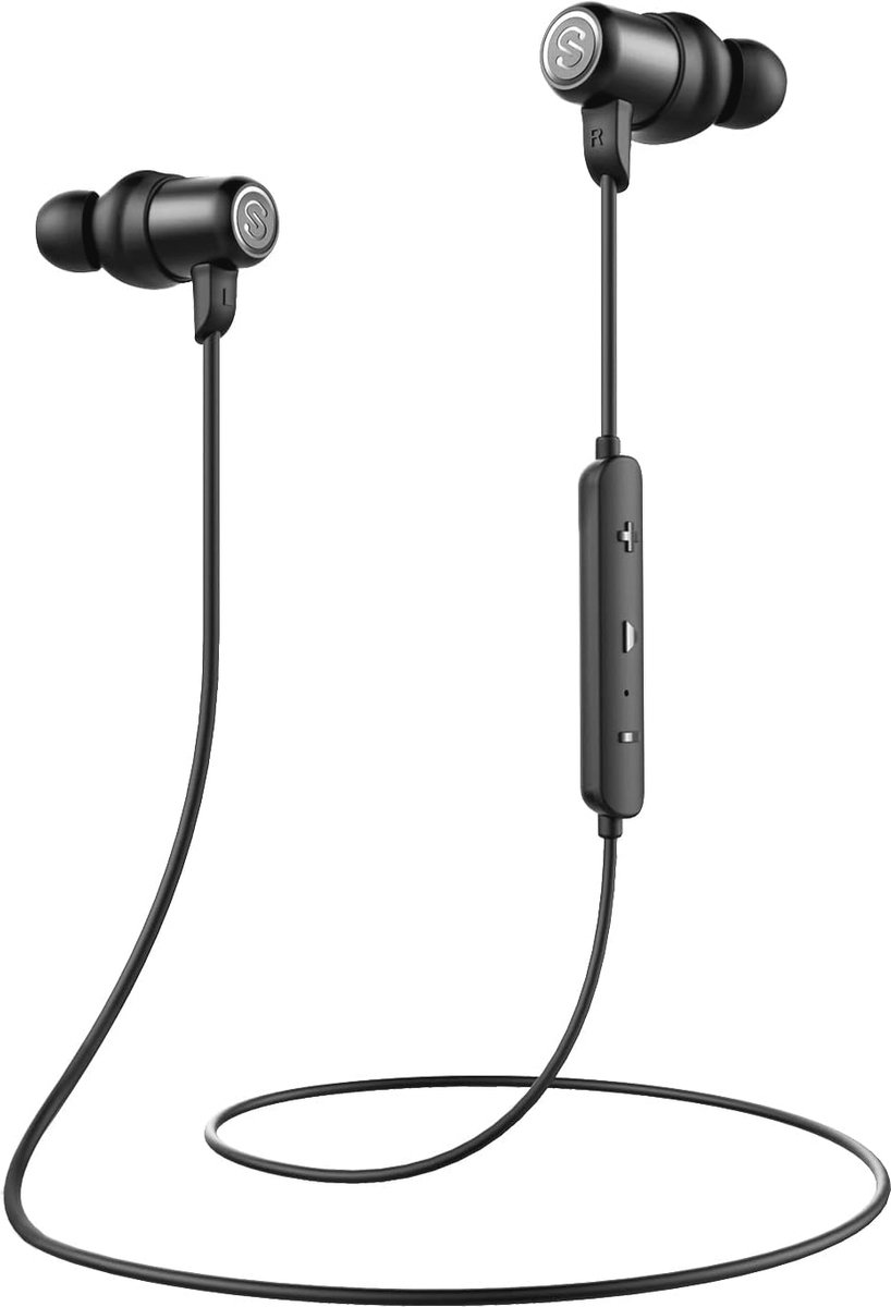 Bluetooth 5.0 draadloze hoofdtelefoon met microfoon IPX5 - Hifi geluid en lange batterijduur tot 7 uur