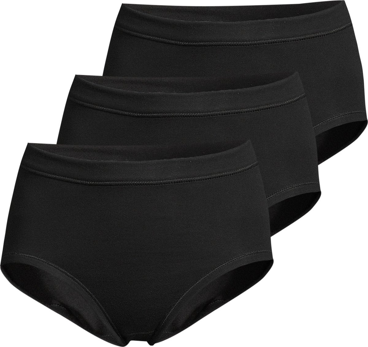 Conta Dames taille pants 3 pack fijnrib