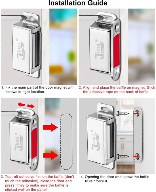 Serrure, verrou, aimant et loqueteau de meuble