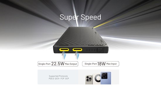 Banque d'alimentation Nitecore NB10000 Gen3