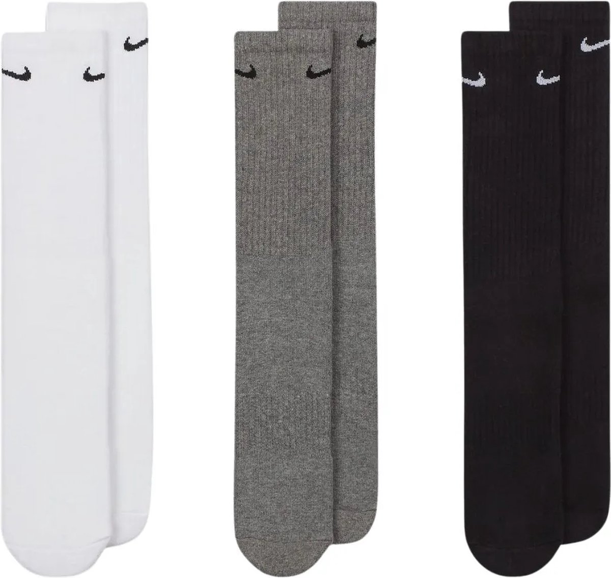 Nike - EVERYDAY CUSH CREW - 3 paar - Unisex Sportsokken - Maat M — cadeau in Cadeau-ideeën - foto 7