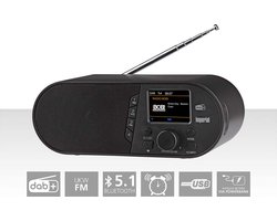Imperial DABMAN d105 Compacte DAB+ /FM / Bluetooth-radio Zwart