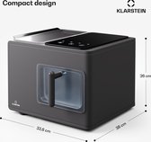 Bol.com Klarstein Glacial Pro Nugget Ice Maker - Snelmodus - 200 Watt compressor - 15 kg Ijs-nuggets per dag - Stil in gebruik -... aanbieding