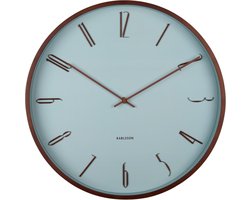Karlsson Wandklok Scandia - Blauw - Ø40cm - Wandklok Scandinavisch