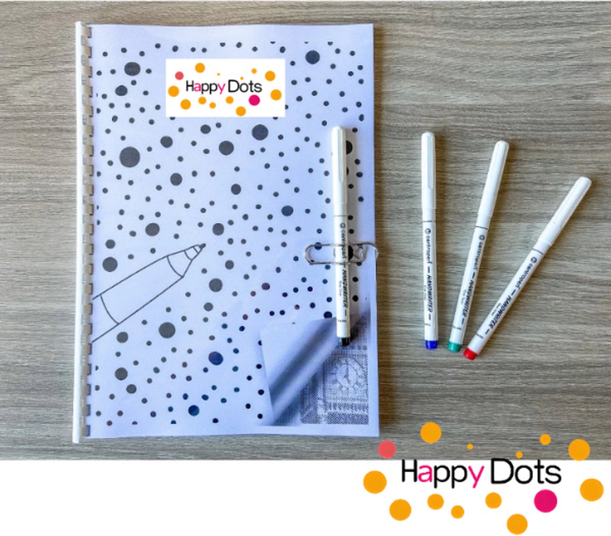 HappyDots DOT Painting Kleurboek Beroemde gebouwen 20 stippelschilderijen