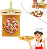 Pelle à Pizza Coulissante En Bois - Transfert Facile Vers Four à Pizza - Planche Antiadhésive