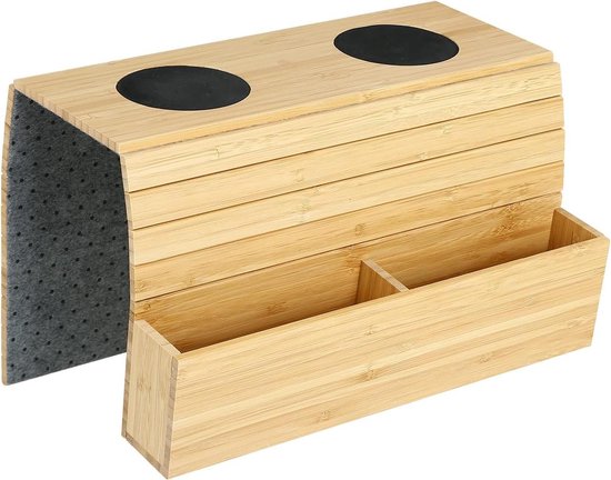 jackfru Bankovertrek, bankdienblad, met houten bamboe
