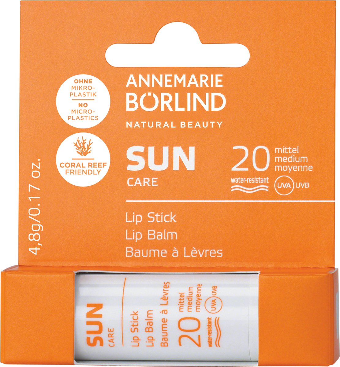 Goedkoopste Annemarie Borlind Sun Lipstick SPF 20