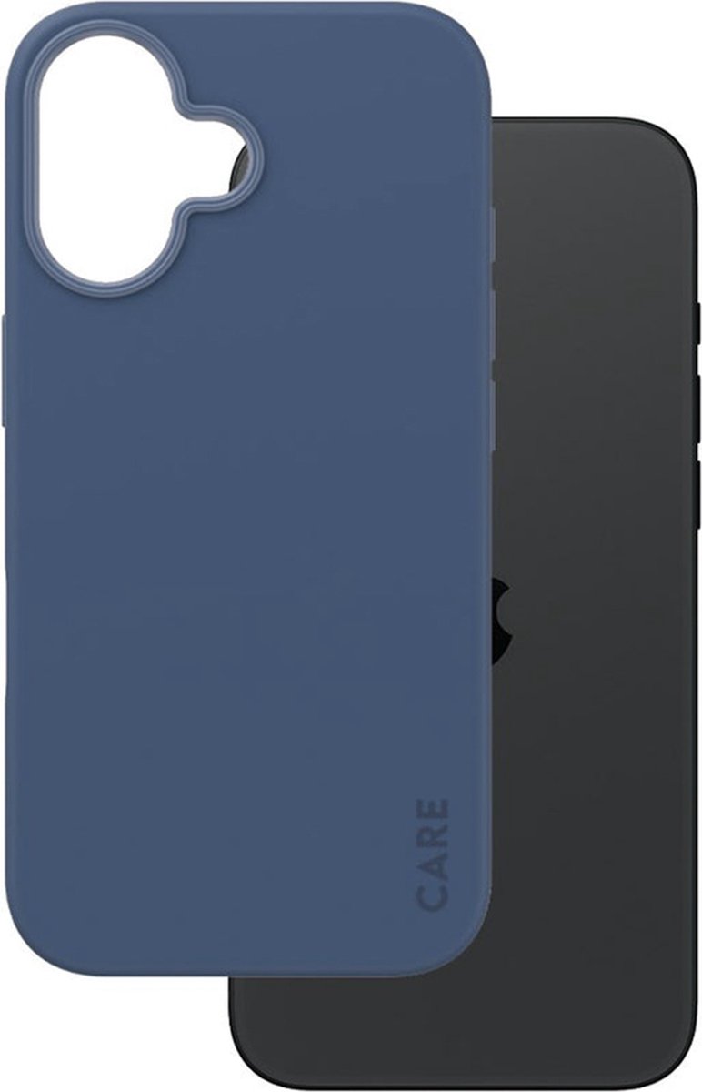 CARE by PanzerGlass Fashionable Case - Blauw w. MagSafe iPhone 16
