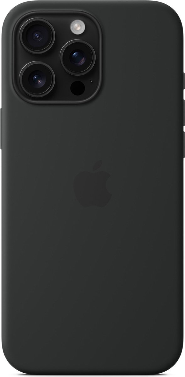 Apple Siliconenhoesje met MagSafe voor iPhone 16 Pro Max – Zwart