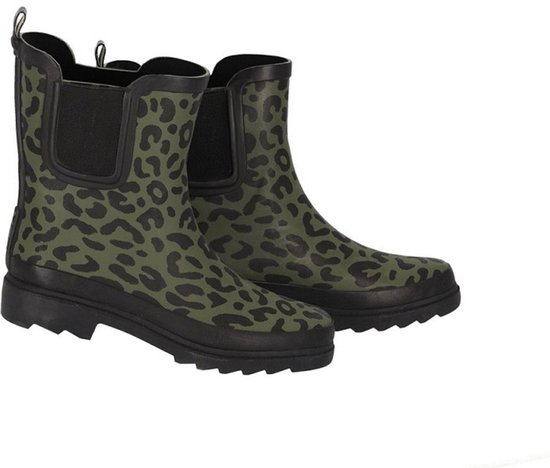 Dames waterdicht | Retro regenlaarzen | Antislipzool | Outdoor Hot