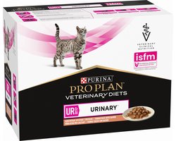 Pro Plan Veterinary Diets Feline Ur Urinary 10x85 g - Kattenvoer - Zalm