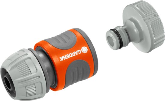 Gardena aansluitset slangkoppeling 13 mm 1/2” voor pompen met 33,3 mm G1 buitendraad